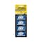 Fuel Stickers DEF Sticker, Diesel Exhaust Fluid Label: Fluid Safety, Hvy-Dty, White/Blue, 2''x1'', 4PK Z-2X1DEF-4PK - alternate 1